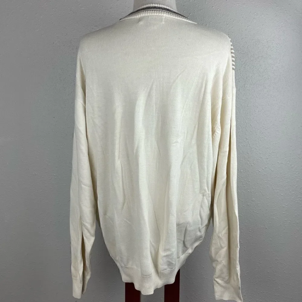 Pronto Uomo Crew Neck Sweater Size XL EUC
